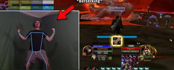 硬核魔兽直播的新纪元：Graysfordays用动作捕捉挑战极限